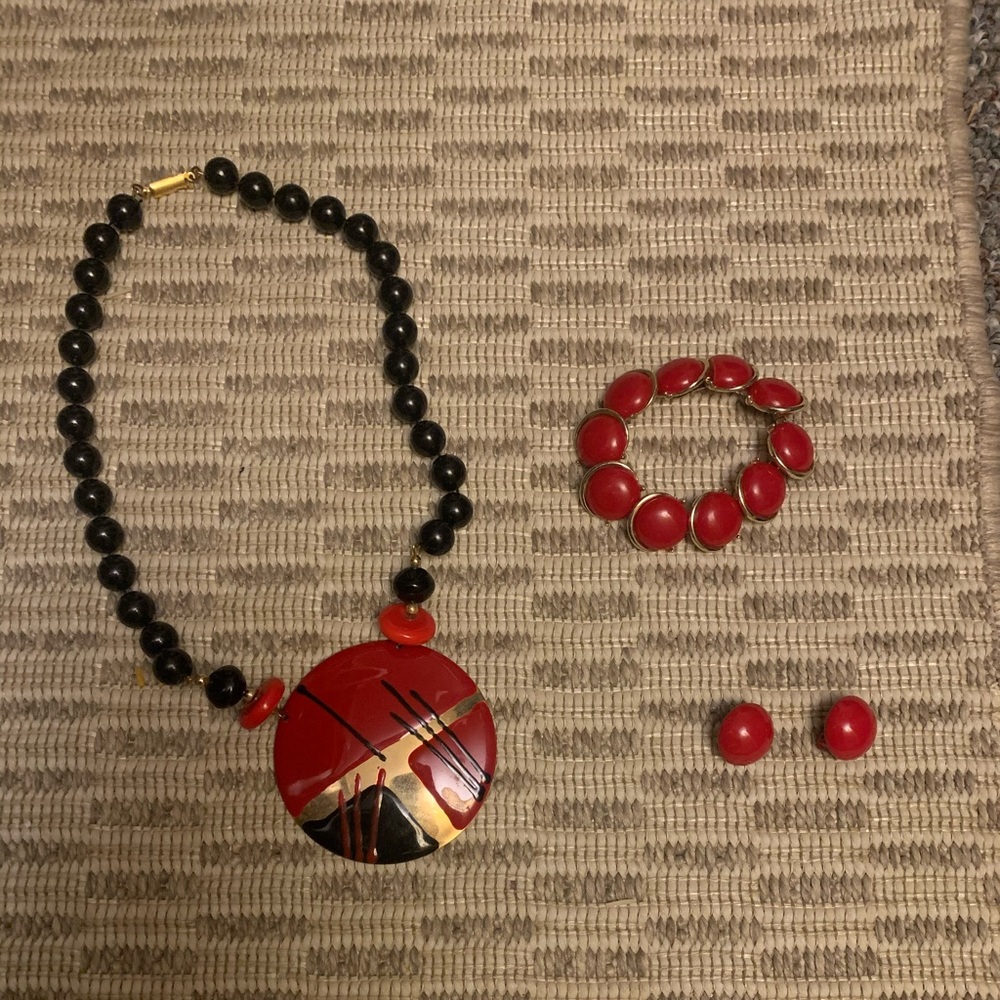 Vintage 80’s Jewelry Trio